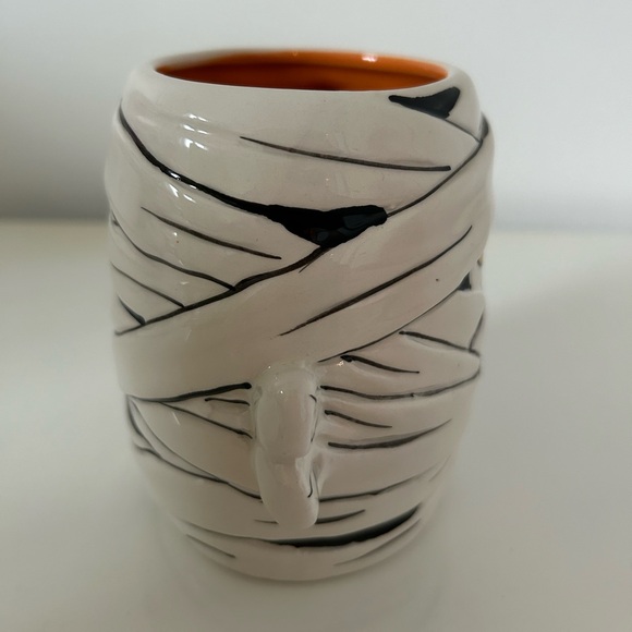 🖤🧡New Mummy Halloween Ceramic Mug/Shelly Comiskey By Transpac - Picture 4 of 7